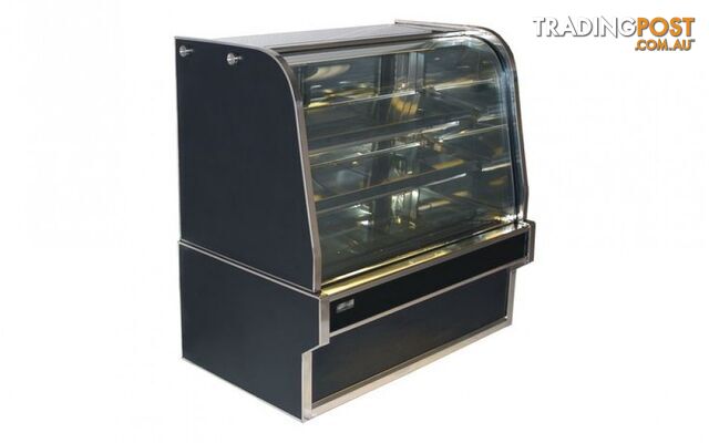 Ambient displays - Koldtech KT.NRCD.18 - 1800mm, curved glass, 3 tier - Catering Equipment