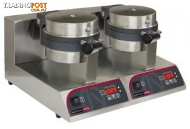 Waffle makers - Anvil WBA1002 - Belgian double waffle baker - Catering Equipment - Restaurant