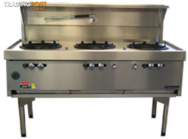 Woks - Goldstein CWA3 - Triple wok burner - Catering Equipment - Restaurant Equipment
