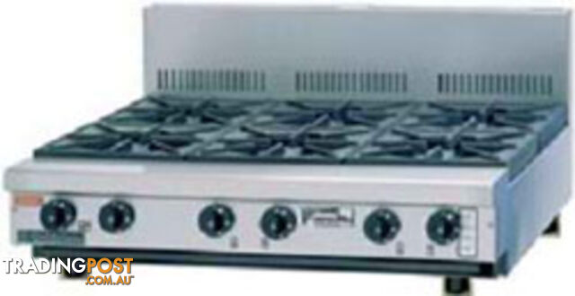 Cooktops - Goldstein PFB-36 - 6 gas burners cooktop - Catering Equipment - Restaurant Equipment