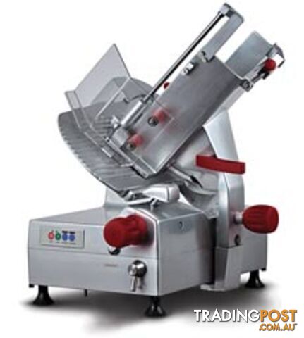 Slicers - Noaw NS350HDS - 350mm heavy duty semi-automatic meat slicer - Catering...