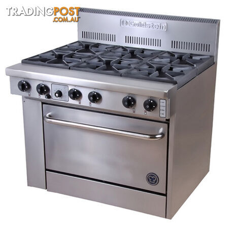 Oven ranges - Goldstein PFC-6-28 - 6 gas burners convection oven range -...