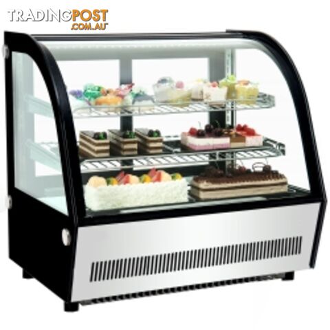 Cake displays - Birko 1040160 - 160L countertop cold food display - Catering...