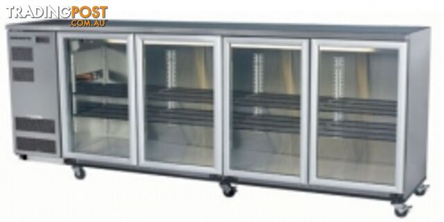 Refrigeration - Back bar chillers - Skope BB780 - 4 glass door 780L - Catering Equipment
