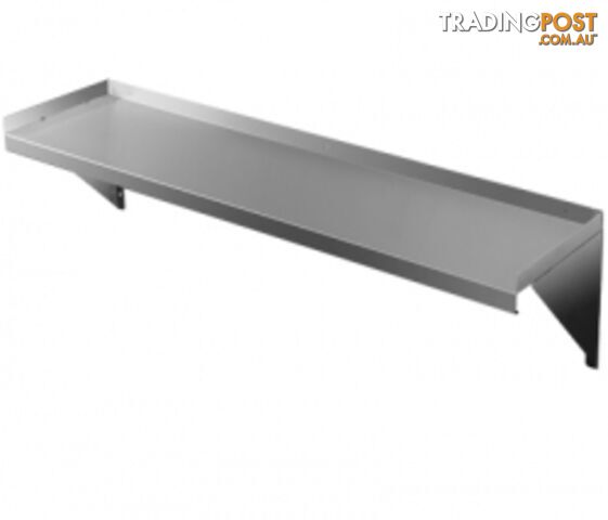 Stainless steel - Brayco SHSS60 - Stainless Steel Wall Shelf (1524mmLx300mmW) - Catering Equipment