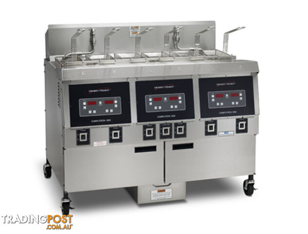 Fryers - Henny Penny OFE323-8000 - Triple pan electric fryer - Catering Equipment - Restaurant