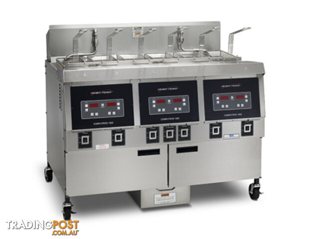 Fryers - Henny Penny OFE323-8000 - Triple pan electric fryer - Catering Equipment - Restaurant