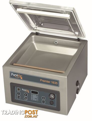 Vacuum packers - PureVac Premier1635 - 370mm x 350mm x 150mm chamber - Catering...