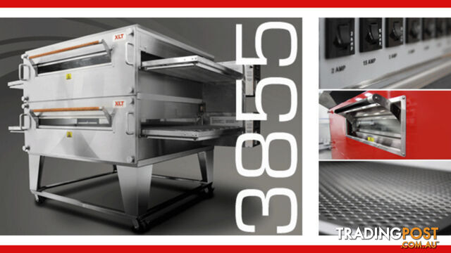 Pizza ovens - XLT 3855-1 - 38" x 55" belt single deck conveyor - Catering equipment - Restaurant