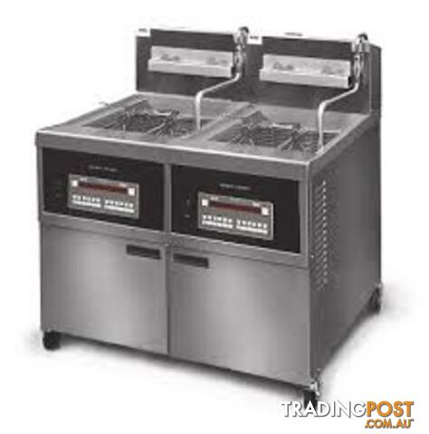 Fryers - Henny Penny OFG342-1000 - Large capacity double pan gas fryer - Catering Equipment