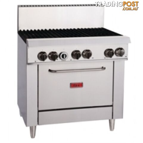 Oven ranges - Thor GH101 - 6 Burner Gas Oven Range - Catering Equipment - Restaurant Equipment