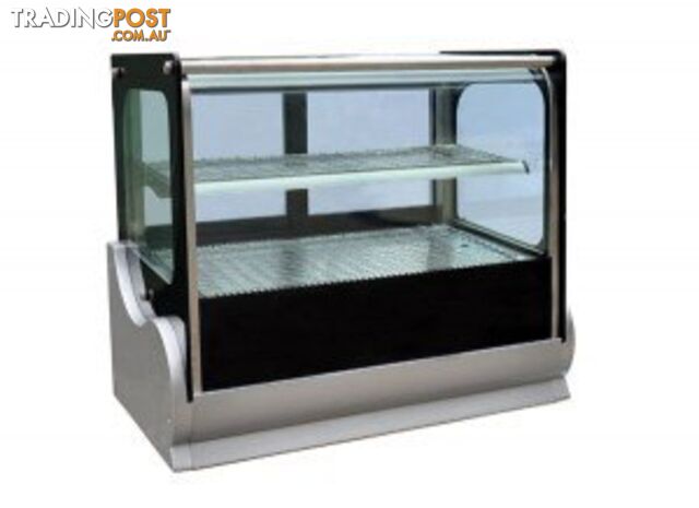 Refrigeration - Cake displays - Anvil DGV0530 - 900mm countertop square glass -...