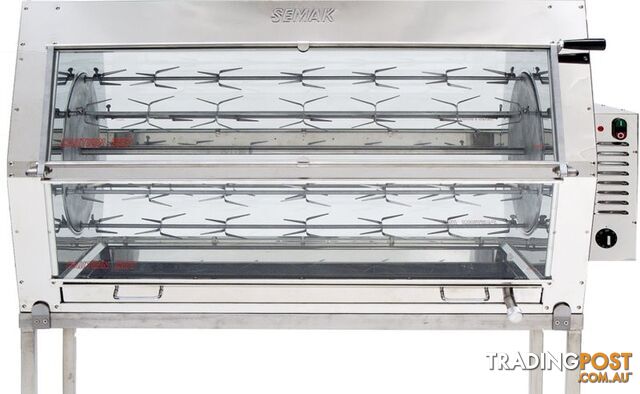 Rotisseries - Semak M30 - 30 bird manual electric rotisserie - Catering Equipment - Restaurant