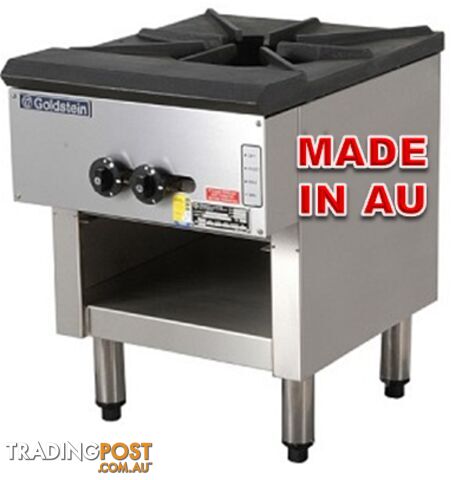 Stockpots - Goldstein SP-1855 - Single gas stockpot boiling table - Catering...