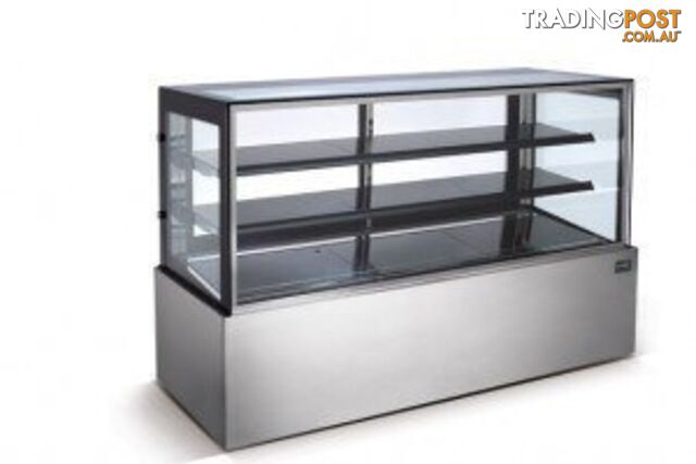 Refrigeration - Cake displays - Anvil DSV0760 - 1800mm, 3 tier, square glass -...