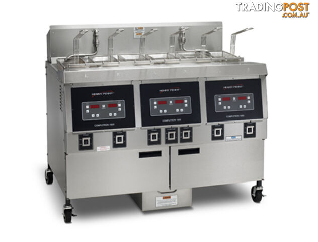 Fryers - Henny Penny OFE323-1000 - Triple pan electric fryer - Catering Equipment - Restaurant