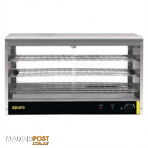 Pie warmers - Apuro GF455 - 60 Pies Pie Cabinet - Catering Equipment - Restaurant Equipment