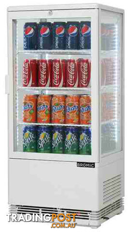 Refrigeration - Countertop fridges - Bromic CT0080G4C - 80L curved glass -...
