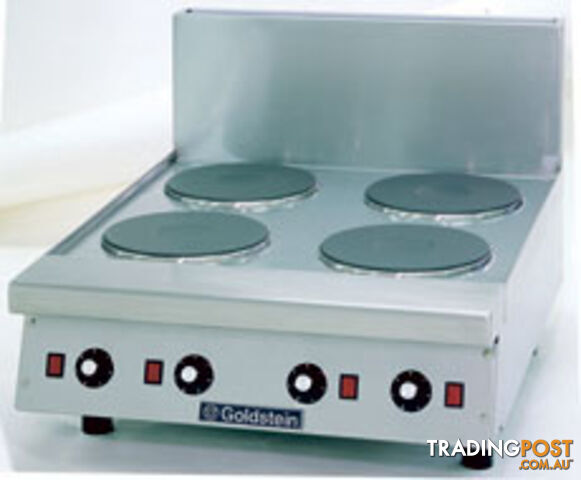 Cooktops - Goldstein PEB-4S - 4 burners electric cooktop - Catering Equipment -...