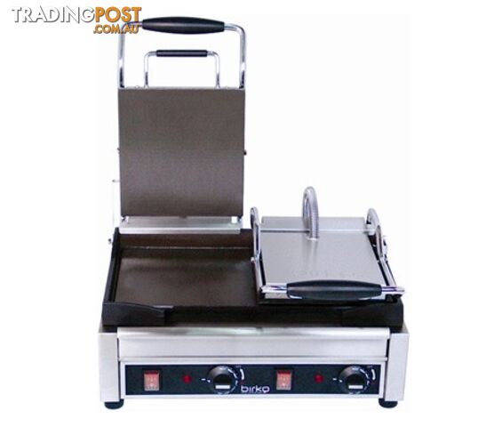 Contact grills - Birko 1002103 - Large cast iron contact grill - Catering Equipment - Restaurant