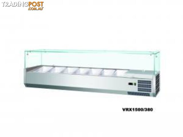 Refrigeration - Ingredient units - Saltas VRX1500 - 6 x 1/3GN pans 1500m- Catering Equipment