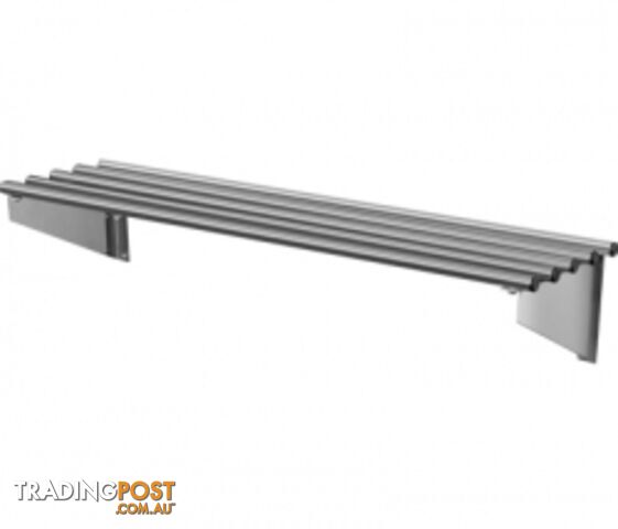 Stainless steel - Brayco PIPE1800 - Stainless Steel Pipe Shelf (1800mmLx300mmW) - Catering Equipment