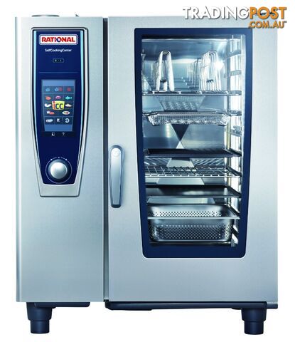 Combi ovens - Rational SCCWE101 - 10 Tray-Electric Combi Oven - Catering Equipment - Restaurant Equipment