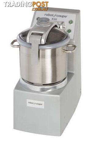 Food processors - Robot Coupe R20 - 20L vertical cutter mixer  - Catering Equipment - Restaurant