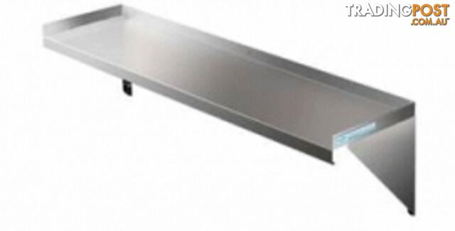 Stainless steel - Brayco SHSS36 - Stainless Steel Wall Shelf (914mmLx300mmW) - Catering Equipment
