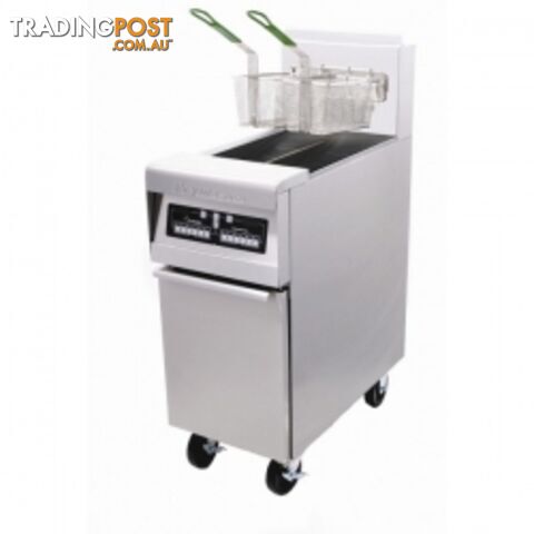 Fryers - Frymaster MJH55-2SD - 2x12.5L High-efficiency Split-Pot Gas Fryer -...