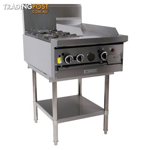 Cooktops - Garland GF24-2G12T - 2 gas burners, 300mm griddle modular top -...
