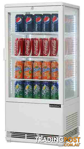 Refrigeration - Countertop fridges - Bromic CT0080G4 - 80L glass door - Catering...