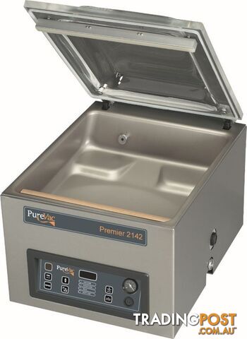 Vacuum packers - PureVac Premier2142 - 460mm x 420mm x 180mm chamber - Catering...