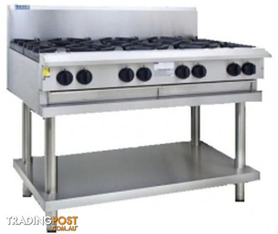 Cooktops - Luus CS-8B - 8 burner cooktop - Catering Equipment - Restaurant Equipment