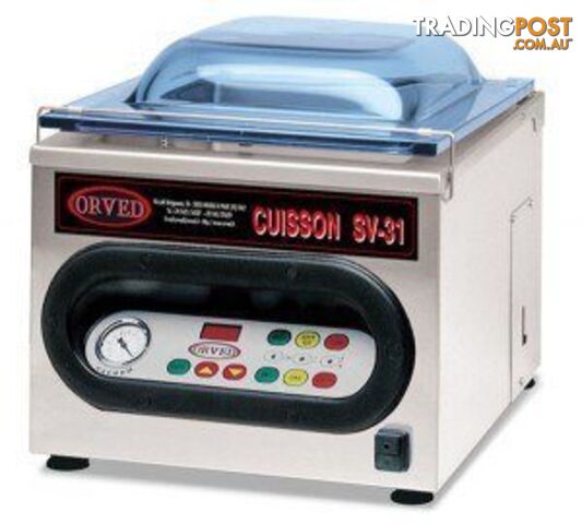 Vacuum packers - Orved SV31 - Sous vide sealer, 344 x 432 x 165mm chamber- Catering Equipment 