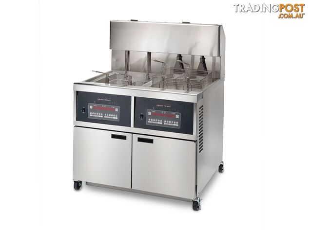 Fryers - Henny Penny OEA342-8000 - Double pan electric auto-lift fryer - Catering Equipment