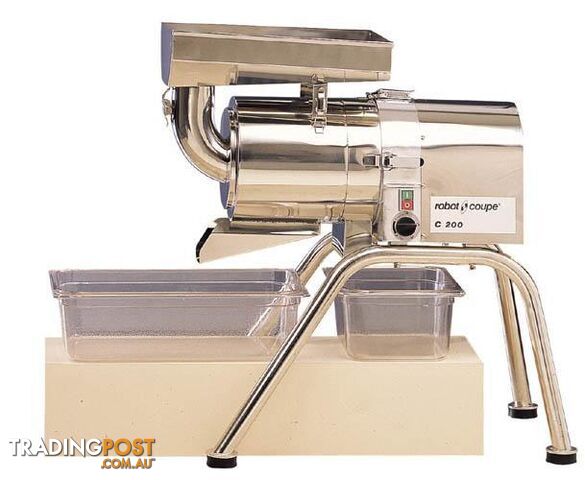 Food processors - Robot Coupe C 200 - 150kg/hr automatic sieve - Catering...
