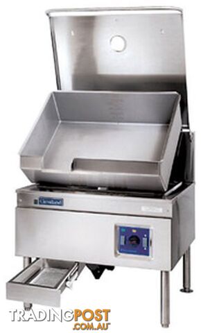 Bratt pans - Cleveland SEL40TR - 150L floor mounted electric tilting bratt pan - Catering Equipment