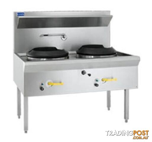 Woks - Luus WL-2C - waterless dual wok cooker - Catering Equipment - Restaurant Equipment