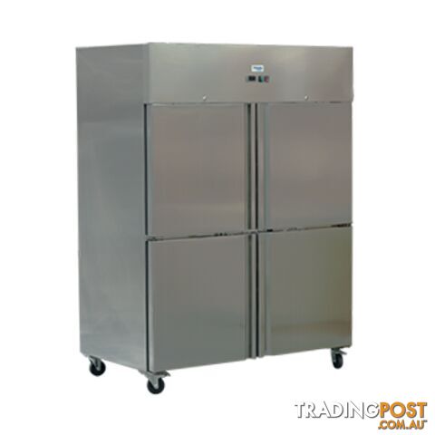 Refrigeration - Solid door freezers - Exquisite GSF1412H - Split-doors 1476L - Catering Equipment