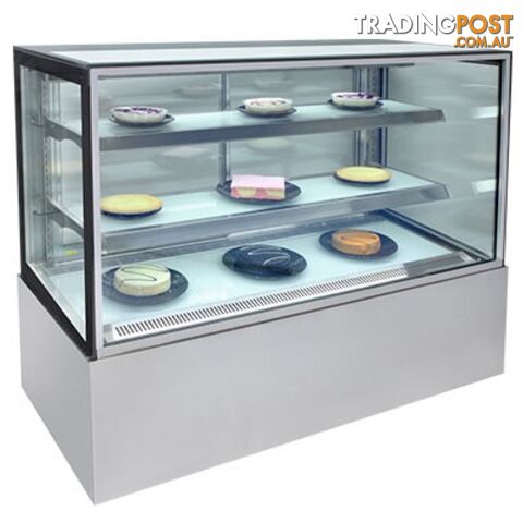 Refrigeration - Cake displays - Bromic FD1500 - 1500mm square glass - Catering...