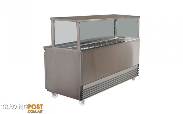 Refrigeration - Koldtech KT.SQSM.914 - 4 1/3 GN pans sandwich preparation bench - Catering Equipment
