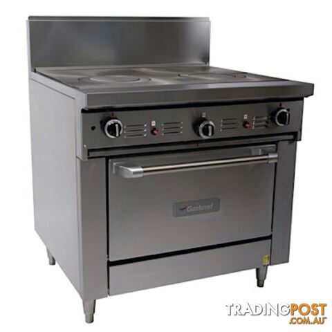 Oven ranges - Garland GFE36-TTC - Dual target top gas convection oven range -...