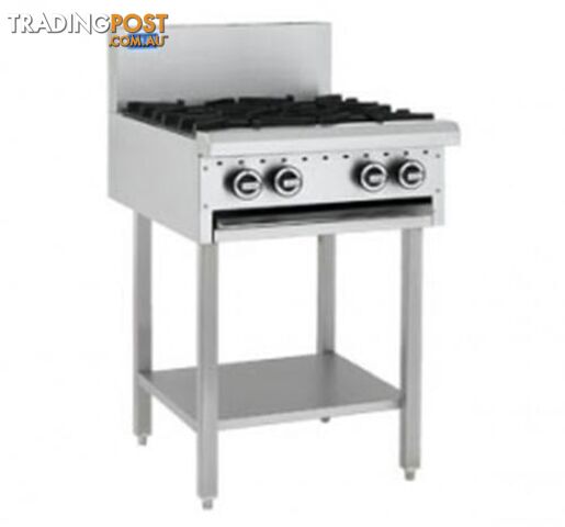 Cooktops - Luus BCH-4B - 4 burner cooktop - Catering Equipment - Restaurant Equipment