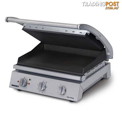 Contact grills - Roband GSA815ST - 8 slice, smooth non-stick plates, 15amp -...