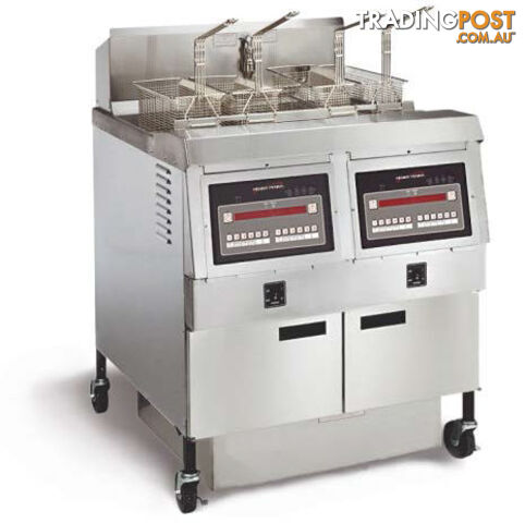 Fryers - Henny Penny OFE322-8000 - Double pan electric fryer - Catering Equipment - Restaurant