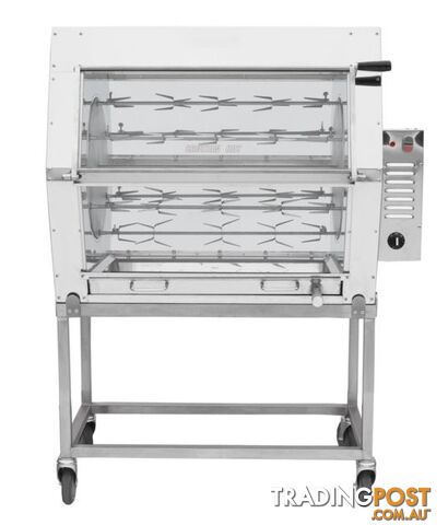 Rotisseries - Semak M18 - 18 bird manual electric rotisserie - Catering Equipment - Restaurant