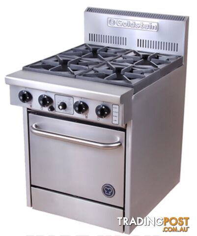 Oven ranges - Goldstein PF-4-20E - 4 gas burners static electric oven range -...