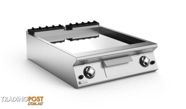 Grills - Mareno ANFT98GTLC - 750mm heavy-duty chrome fry-top - Catering Equipment - Restaurant