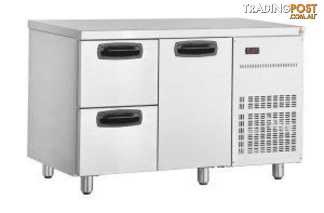 Refrigeration - Undercounters - Inomak UBD2000 - 1 door, 2 drawers - Catering...